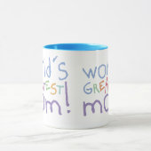 Bestster die Mama-Wecker-große Tasse der Welt (Zentrum)