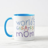 Bestster die Mama-Wecker-große Tasse der Welt (Links)