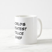 Bestster die Polizei-Leiter-" Tasse "der Welt (VorderseiteRechts)