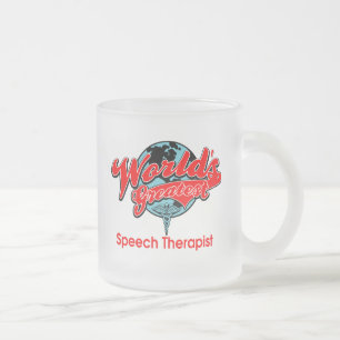 Bestster die Sprache-Therapeut der Welt Mattglastasse