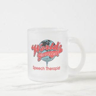 Bestster die Sprache-Therapeut der Welt Mattglastasse