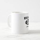 Bestster Halb-Finalist der Vater der Welt Kaffeetasse (Vorderseite Links)