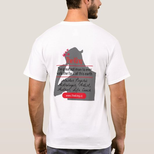 Bestster Mann T-Shirt (Rückseite)