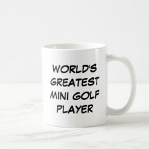 Bestster Minidas golf-Spieler-" Tasse "der Welt