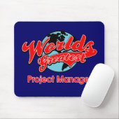 Bestster Projektleiter der Welt Mousepad (Mit Mouse)
