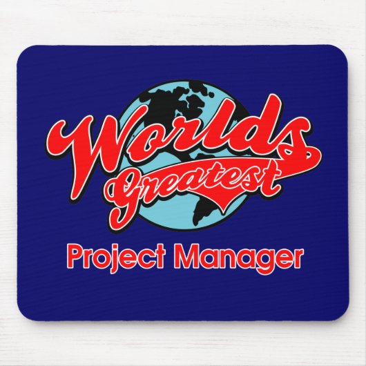 Bestster Projektleiter der Welt Mousepad (Vorne)