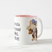 Bestster Tech der Nagel der Welt Zweifarbige Tasse (VorderseiteRechts)