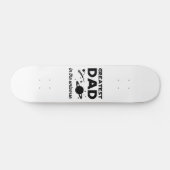 Bestster Vater im Universum Skateboard (Horizontal)