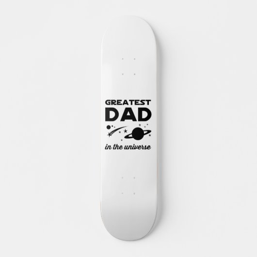 Bestster Vater im Universum Skateboard (Vorne)