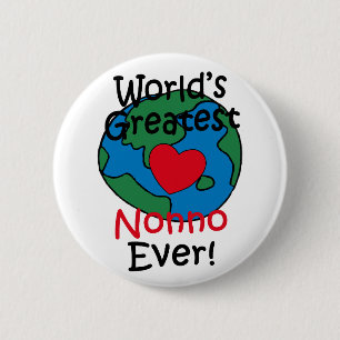 Beststes das Nonno der Welt Herz Button