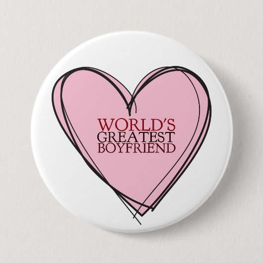 Beststes der Freund-Button der Welt Button (Vorderseite)