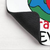 Beststes der Grandad-Herz der Welt Mousepad (Ecke)