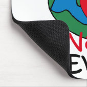 Beststes die Nana-Herz der Welt Mousepad (Ecke)