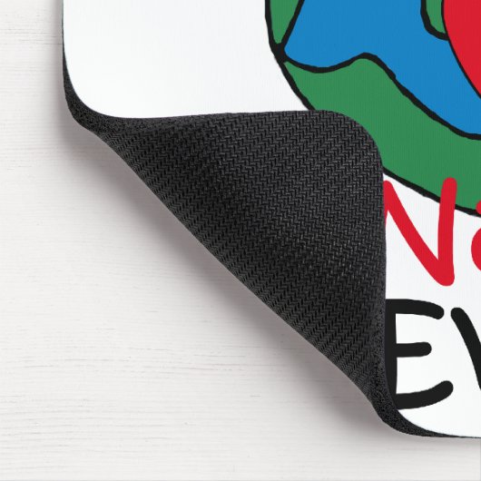 Beststes die Nana-Herz der Welt Mousepad (Ecke)