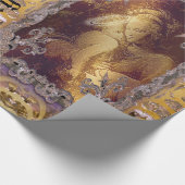 Beststes Geschenk viktorianisch Geschenkpapier (Ecke)