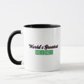 Beststes Mimi der Welt (Grün) Tasse (Links)