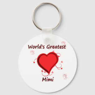 Beststes mimi der Welt Schlüsselanhänger