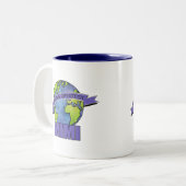 Beststes Mimi der Welt Zweifarbige Tasse (Vorderseite Links)