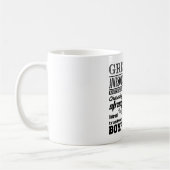 Beststes süßes personalisiertes des Freundes Kaffeetasse (Links)