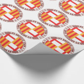 Beststes Team Barcelonas Geschenkpapier (Ecke)