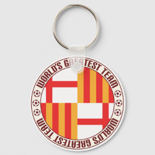 Beststes Team Barcelonas Schlüsselanhänger