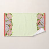 Bestückte Peonies auf einem Badetuch-Set Badhandtuch Set (Handtuch)
