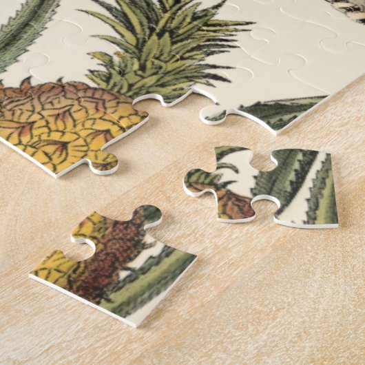 Bestückte Tiere auf Creme-Hintergrund gemalt Puzzle (Seite)