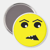 bestürzt magnet (Vorderseite/Rückseite)
