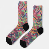 Bestürzung Socken (Linkes Detail)
