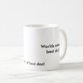 Bestvati der Welt zweite! , Weltdritter bester Kaffeetasse (VorderseiteRechts)
