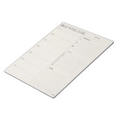 Bestwochenplaner - SONNTAGSTART Notizblock (angewinkelt)