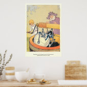 Besty Bobbin und The Shaggy Man Retttik-Tok Poster (Küche)