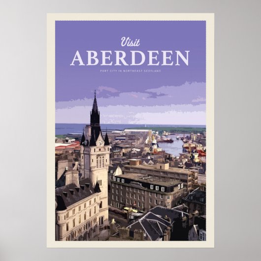 Besuch Aberdeen Poster (Vorne)