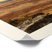 Besuch Abisko Poster (Ecke)