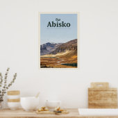 Besuch Abisko Poster (Küche)