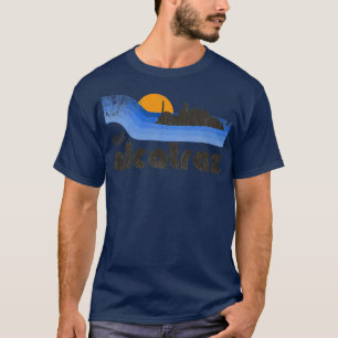 Besuch Alcatraz Gefängnis Retro Tourist Souvenir T-Shirt