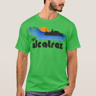 Besuch Alcatraz Gefängnis Retro Tourist Souvenir T-Shirt