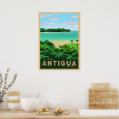 Besuch Antigua Poster (Küche)