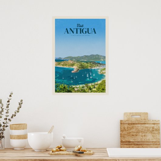 Besuch Antigua Poster (Küche)