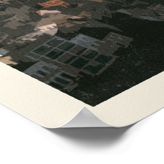 Besuch Antwerpen Poster (Ecke)