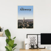 Besuch Antwerpen Poster (Heimbüro)