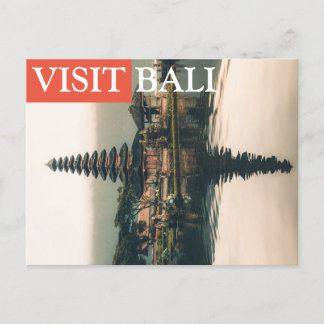 Besuch Bali Postkarte