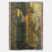 Besuch bei Morgengrauen Jesus klopfen an einer rus Decke (Vorderseite Vertikal)