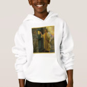 Besuch bei Morgengrauen Jesus klopfen an einer rus Hoodie (Vorderseite)