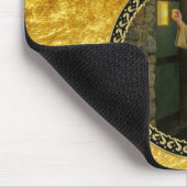 Besuch bei Morgengrauen Jesus klopfen an einer rus Mousepad (Ecke)