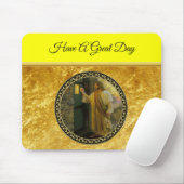 Besuch bei Morgengrauen Jesus klopfen an einer rus Mousepad (Mit Mouse)