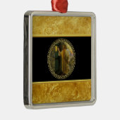 Besuch bei Morgengrauen Jesus klopfen an einer rus Ornament Aus Metall (Rechts)