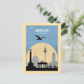 Besuch Berlin, Deutschland Postkarte (Stehend Vorderseite)