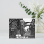 Besuch Birmingham Postkarte (Stehend Vorderseite)
