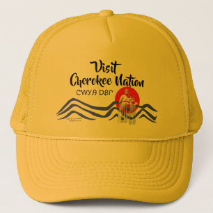 Besuch Cherokee Nation Trucker Hat Truckerkappe